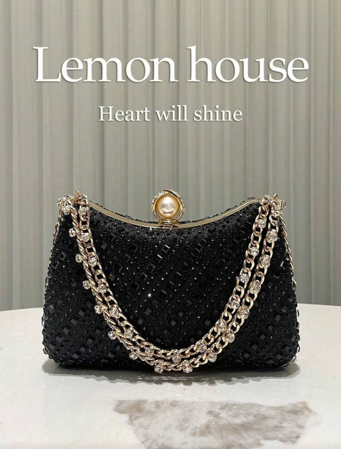 Clutch Bag and Jewellery Set